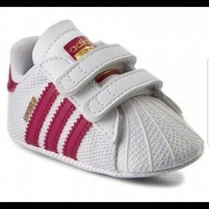 Infant adidas superstars size 2
